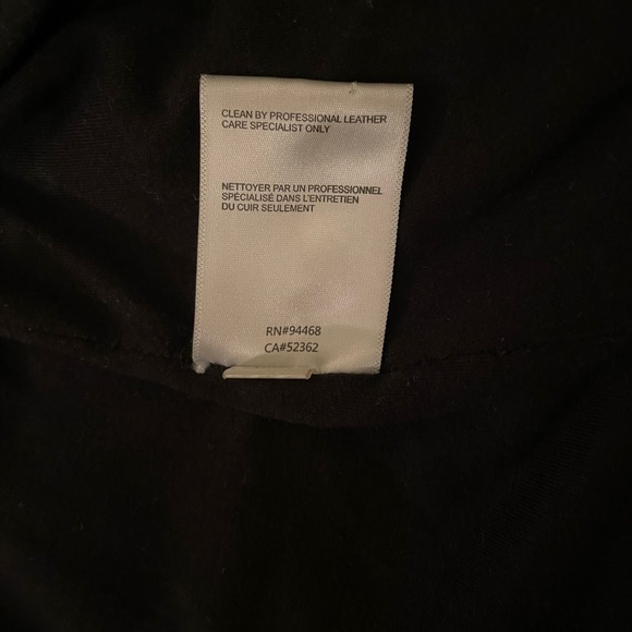 Barney’s New York Black Genuine Suede Leather Jacket - Picture 7 of 8